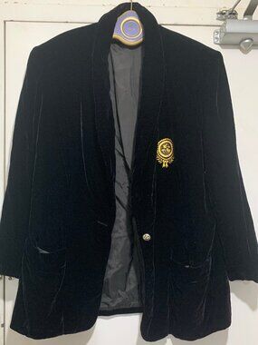 VINTAGE CLAUS FORMAL / CASUAL BLACK VELVET BLAZERS SIZE XL/XXL